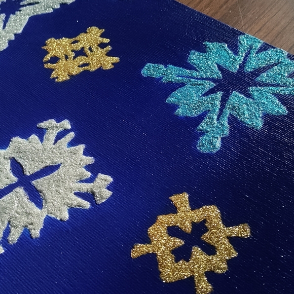 ❄️NEW Colorful Glitter Snowflake Art - Picture 6 of 16